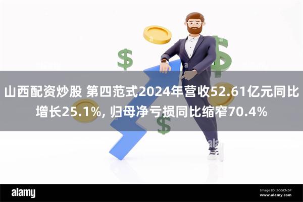 山西配资炒股 第四范式2024年营收52.61亿元同比增长25.1%, 归母净亏损同比缩窄70.4%